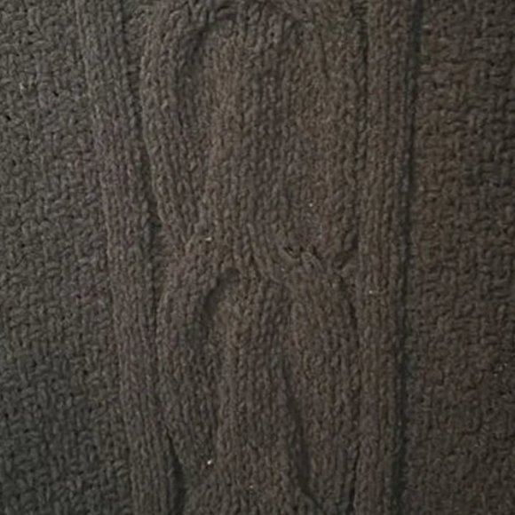 NWT Seven7 Chenille Turtleneck Sweater Black - Picture 3 of 5